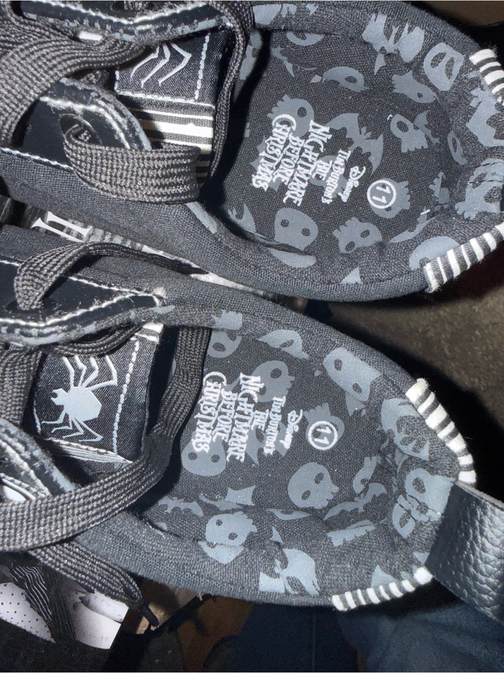 Nightmare Before Christmas Jack Skellington 30th Anniversary Ground Up Shoes - Picture 5 of 6